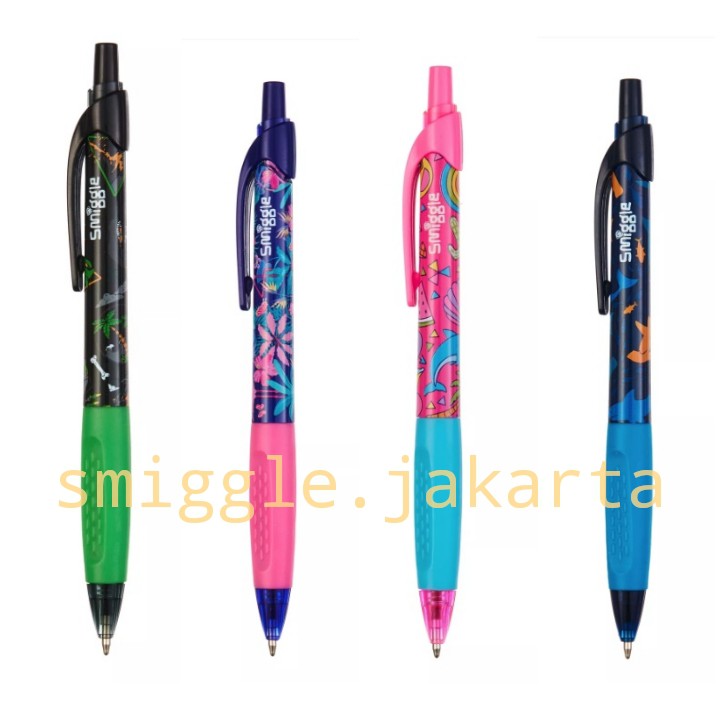 

ORIGINAL SMIGGLE PARADISE TRI - BARREL PEN , PULPEN PEN ANAK SMIGGLE