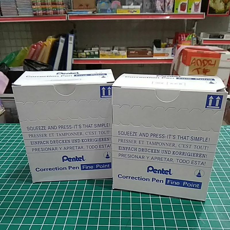 

Tip ex Cair Pentel 12ml
