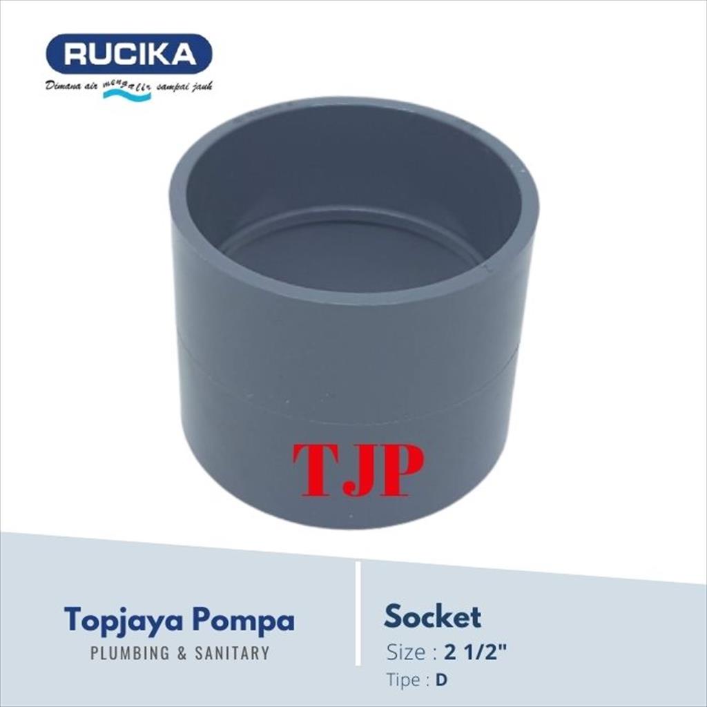 SOCK PVC D RUCIKA 2 1/2&quot;