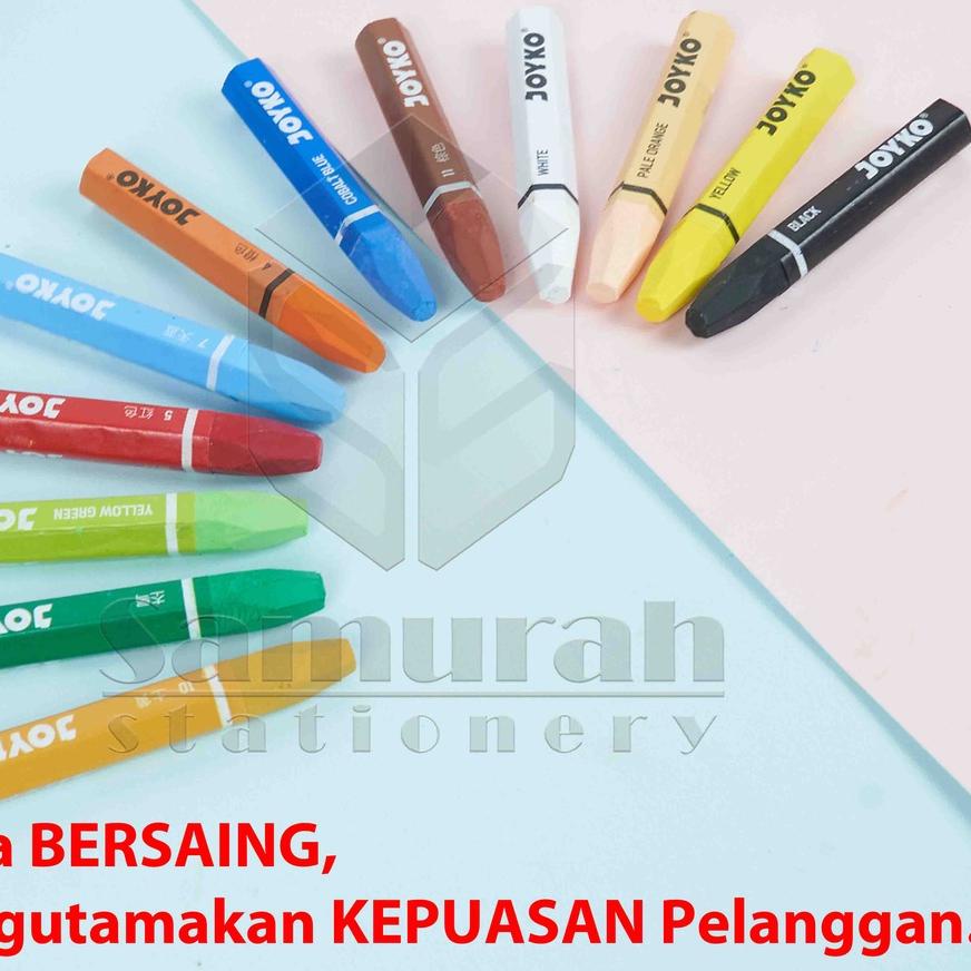 

SALE!!Crayon Joyko OP-24s / Krayon Minyak isi 24 Warna / Oil Pastel OP 24S For Drawing Water Resistant - Non Toxic|SQ3