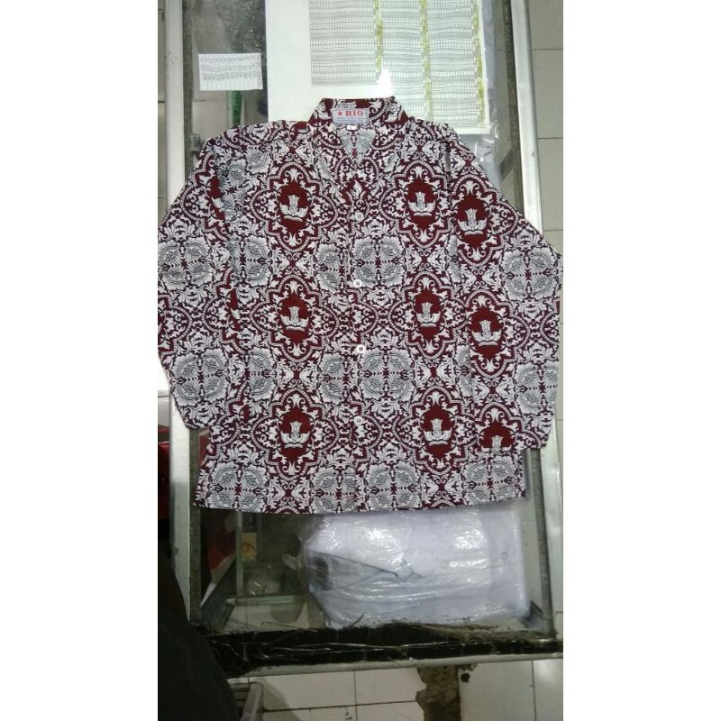 BATIK SERAGAM SD / BATIK SD NASIONAL / SERAGAM BATIK SD /SERAGAM SEKOLAH BATIK SD PANJANG