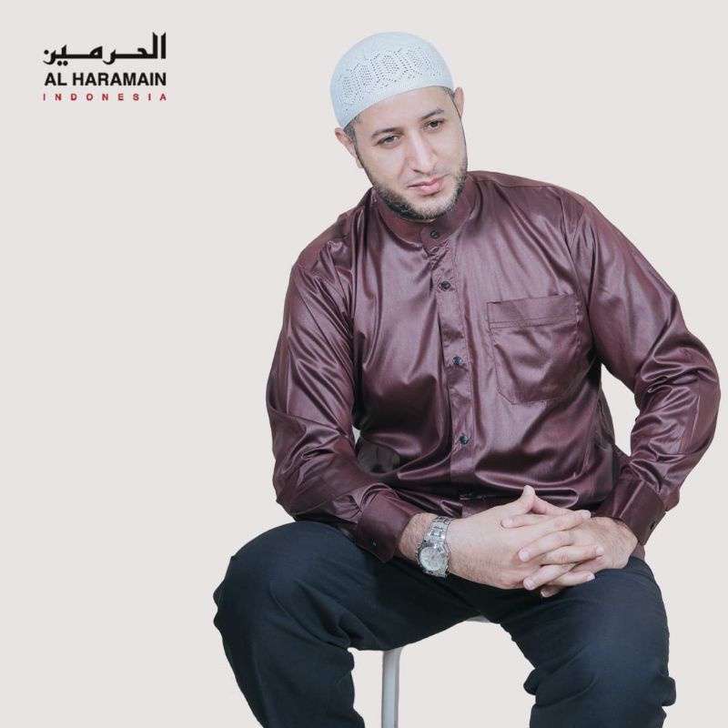 koko Alharamain lengan panjang