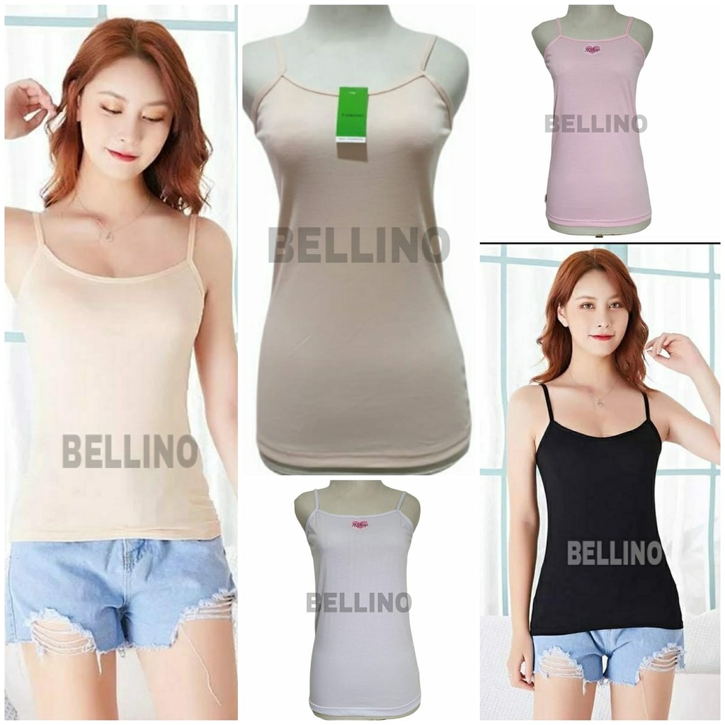 Tangtop Cewek Murah  Warna Random Emily Tank Top / Tanktop Wanita Tali Kecil Murah Singlet Wanita Tali Lebar Tangtop Cewek Murah Tank Top  TenTop Tanktop Dalaman Wanita Polos