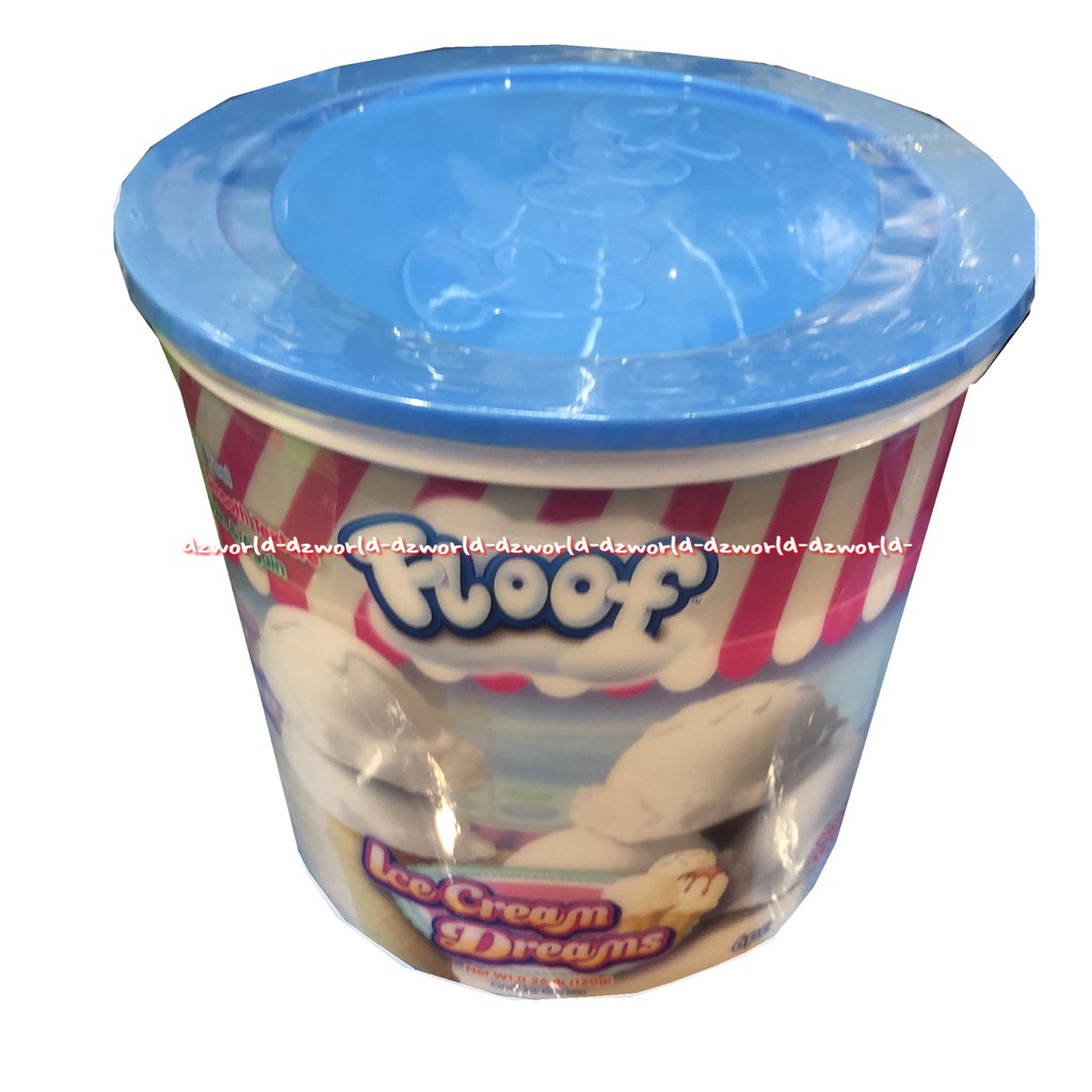 Floof Space Mission Ice Cream Mainan Kaleng Membuat Kerajinan 120gr