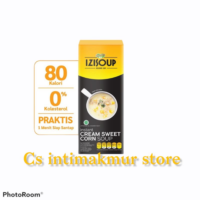 

Izi Soup Cream Sweet Corn Soup 20 gr