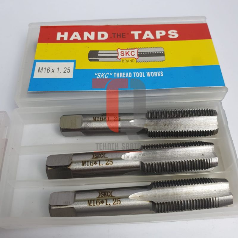 Hand Tap M16 | Hand Tap M16 x 1.25 | Hand tap skc m12x1,25