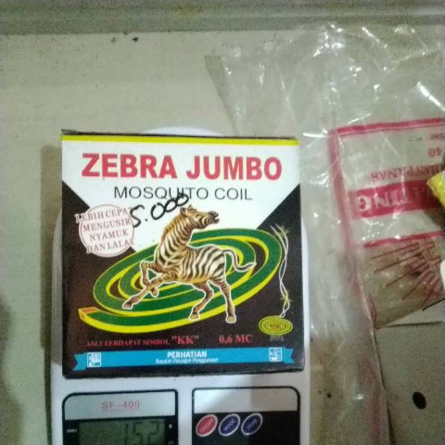 Obat Nyamuk Bakar Merek Zebra Jumbo Shopee Indonesia