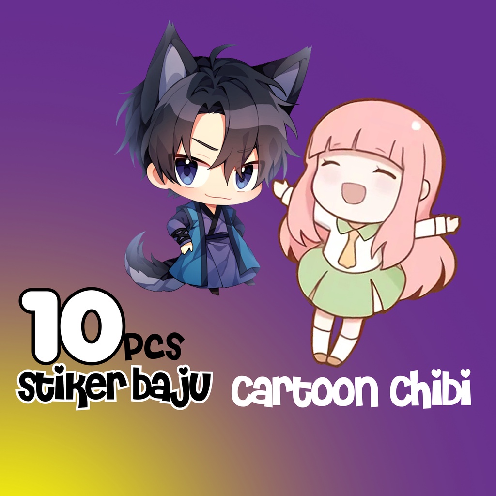 

Cetak Stiker Nama Baju Anak Kartun Chibi Anime