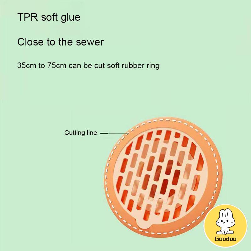 Floor Drain Odour Trap Anti Bau Got Saringan Pencegah Kecoa Serangga Saluran Air Wc Kamar Mandi Odor -Doo