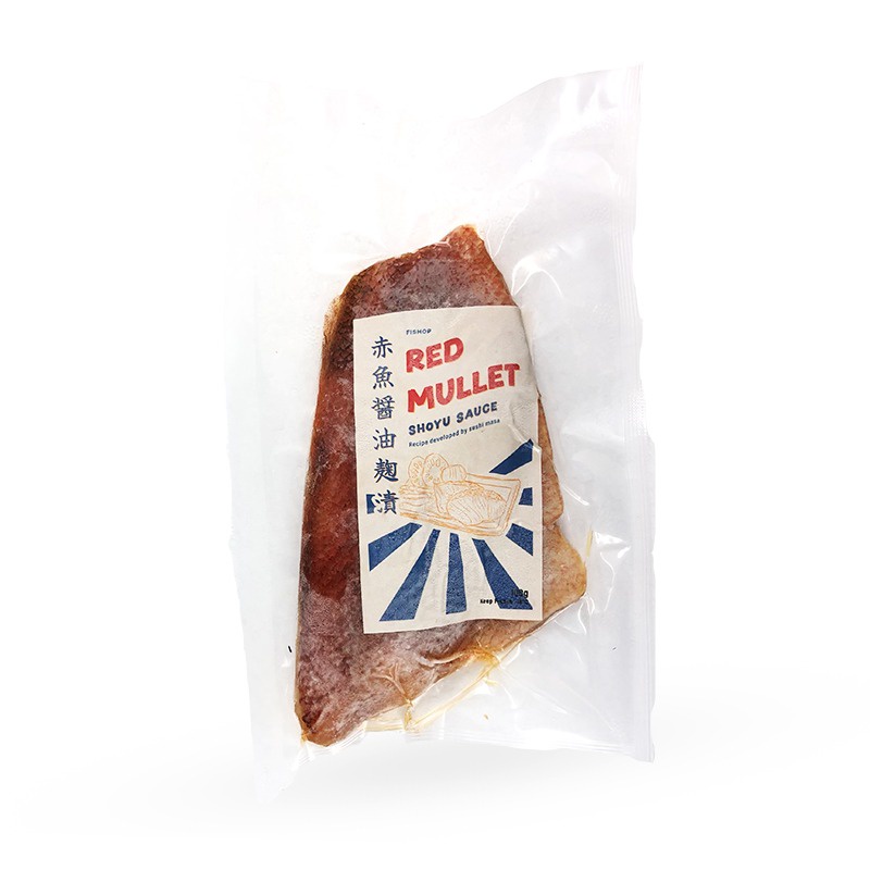 

FISHOP - Red Mullet Shoyu Sauce (Ikan Belanak Merah Saus Shoyu) - 100 gram