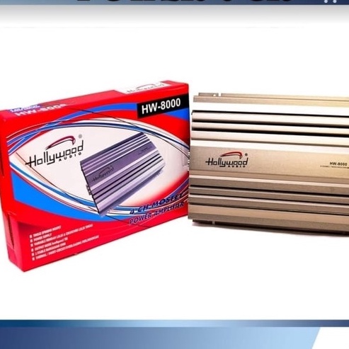 Hollywood HW-8000 Power 4 Chanel Amplifier