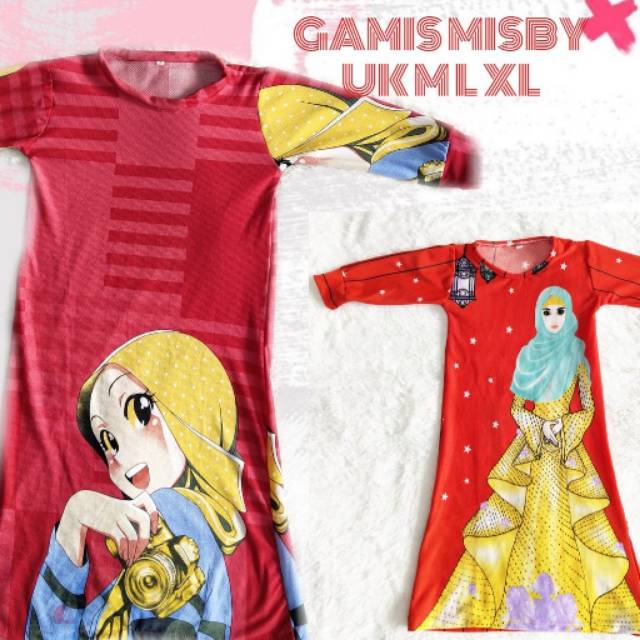 GAMIS ANAK MISBY 2 - 6 TAHUN