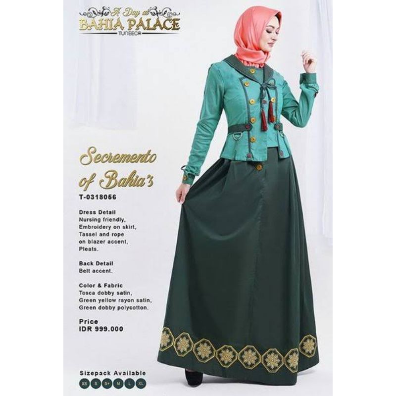 Preloved Tuneeca size S Edisi Bahia Palace