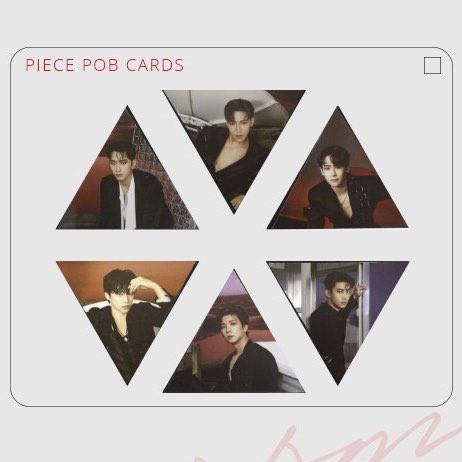 READY Piece dan Folding Photocard PC POB 2PM Must 7th Album