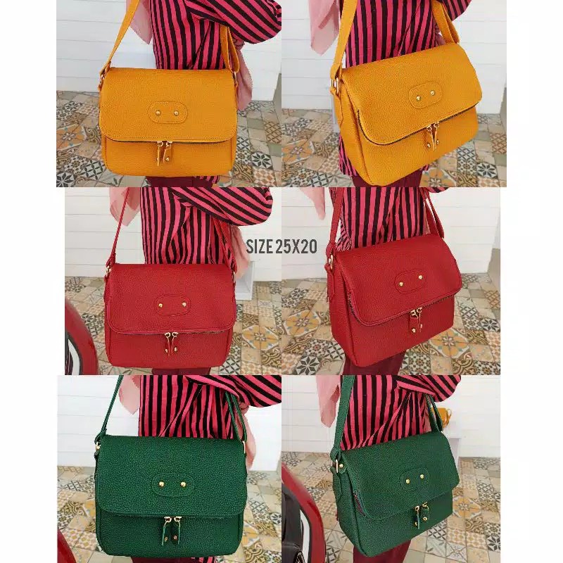 TAS PAPIRUT SABRINA 2 /TAS WANITA / TAS PAPIRUT / TAS PAPIRUT KULIT JERUK/ TAS MURAH