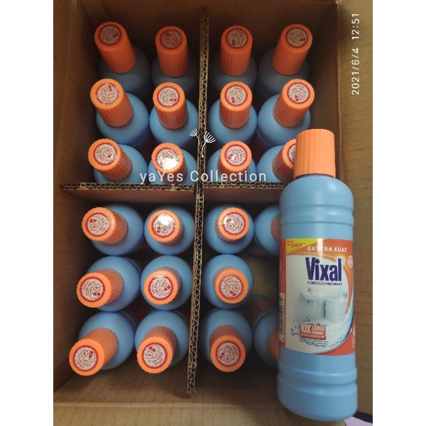 Vixal Pembersih Kamar Mandi 175 / 160 ml botol Kecil extra Kuat pembersih kerak 10x