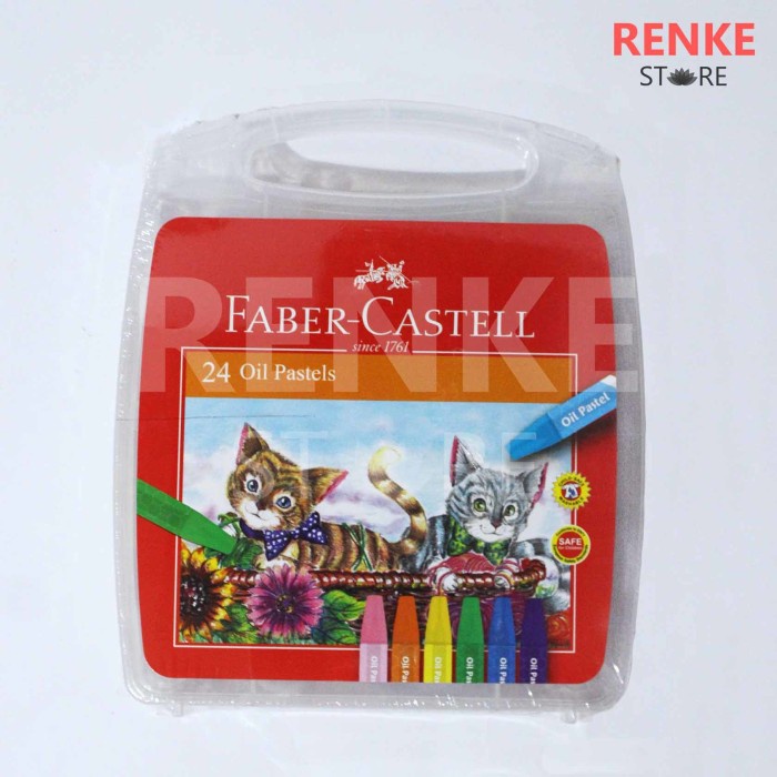 

Limited Crayon Faber Castell 24 Ekonomis - Oil Pastels / Krayon Berkualitas