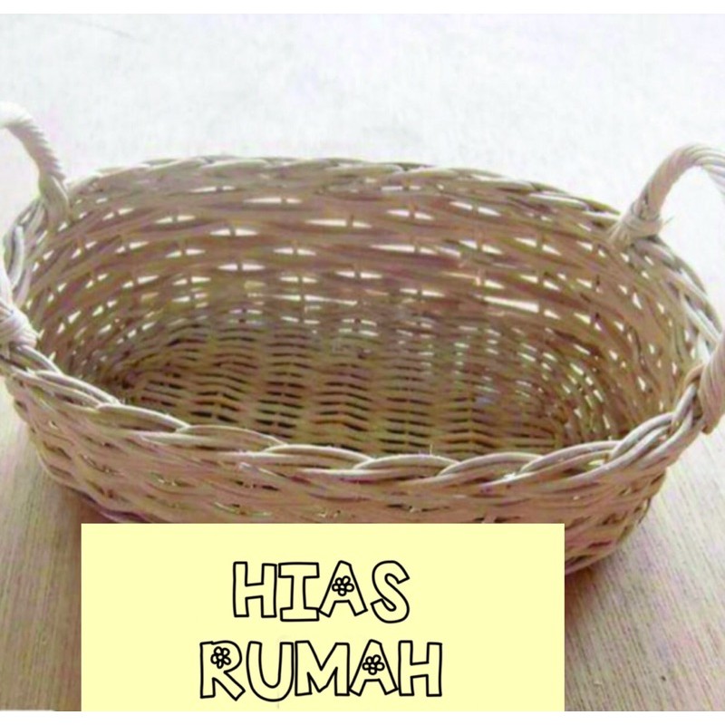 Keranjang Rotan Oval