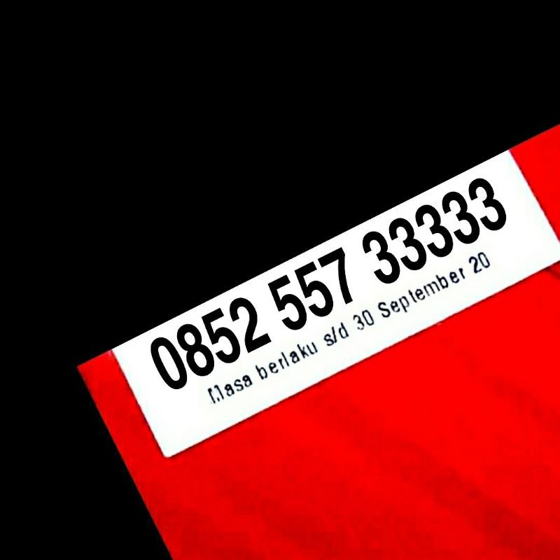 Nomor Cantik Telkomsel As Panca 33333 - Perdana Nomor Cantik As Panca 33333
