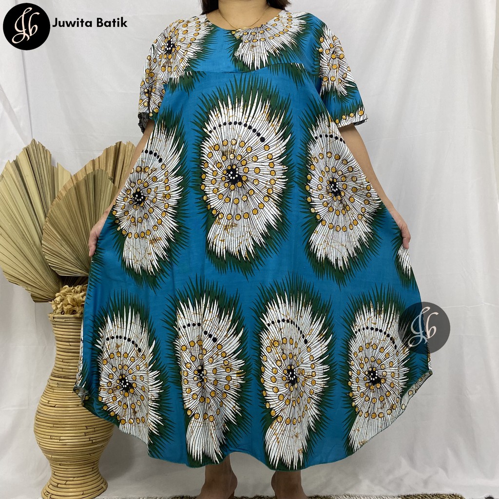 Juwita Batik - Daster Payung Jumbo LD 130 3XL Busui Daster Kekinian Super Jumbo Murah Terbaru