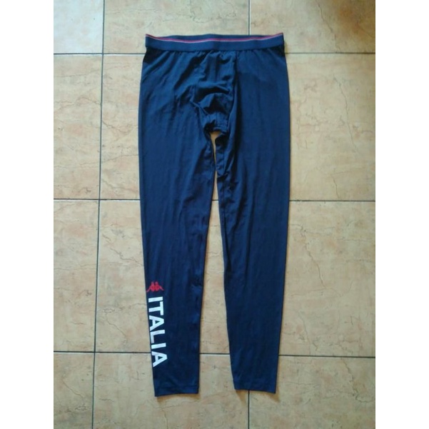 •S•M•L•  Legging Olahraga Pria Celana Sport Legging Men Navy Kappa