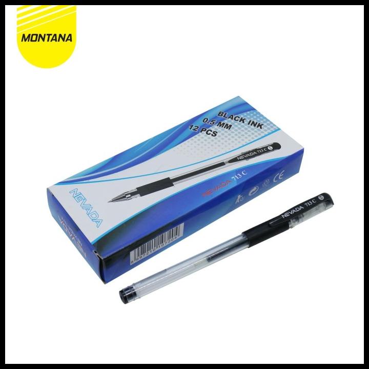 

Vanila | Ball Pen Gel / Pulpen / Pena Montana 412 C Black Ink