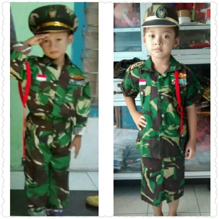 Stelan Baju Seragam Karnaval Anak Profesi Lengkap