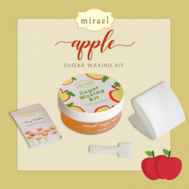 Waxing Kit - Mirael Apple Sugar Waxing Kit