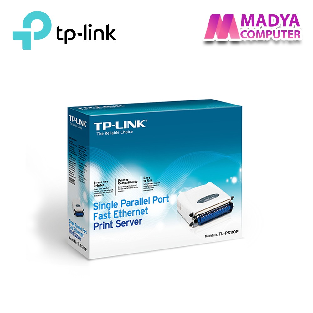 TP-Link TL-PS110P Single Paralel Port Print Server