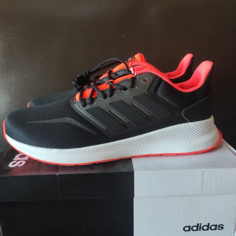sepatu Running Adidas Runfalcon shoes pria hitam EG8609