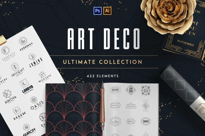 Art Deco Ultimate Collection - Photoshop &amp; Illustrator