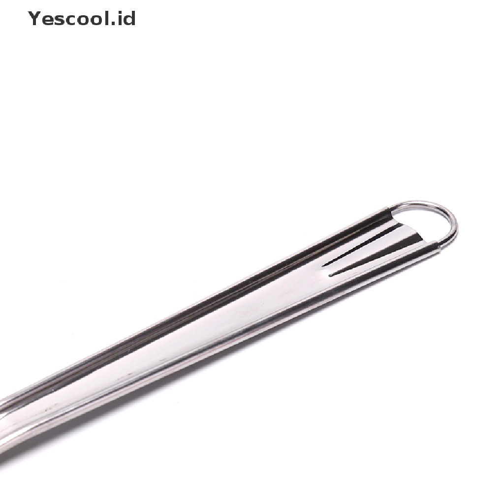 【Yescool】 Mini Egg Whisk Stainless Steel Beater Handheld Milk Frother Foamer Coffee Mixer .