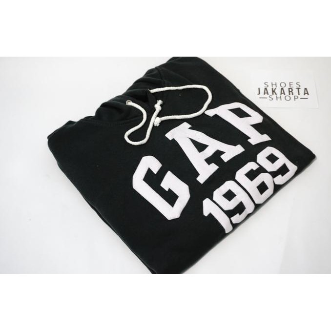 Hoodie Sweater Gap Hitam