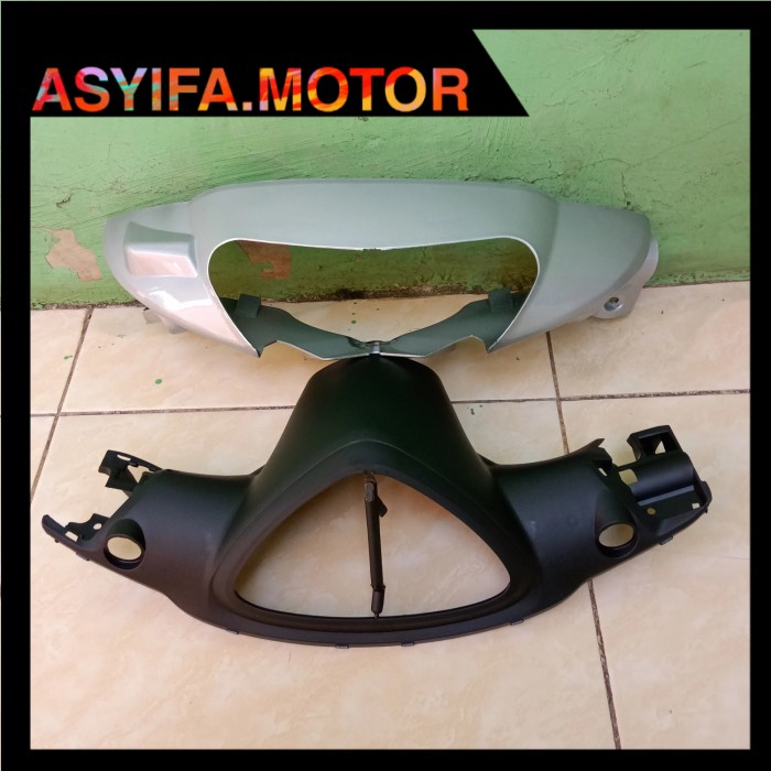 Batok depan belakang Mio sporty lama silver
