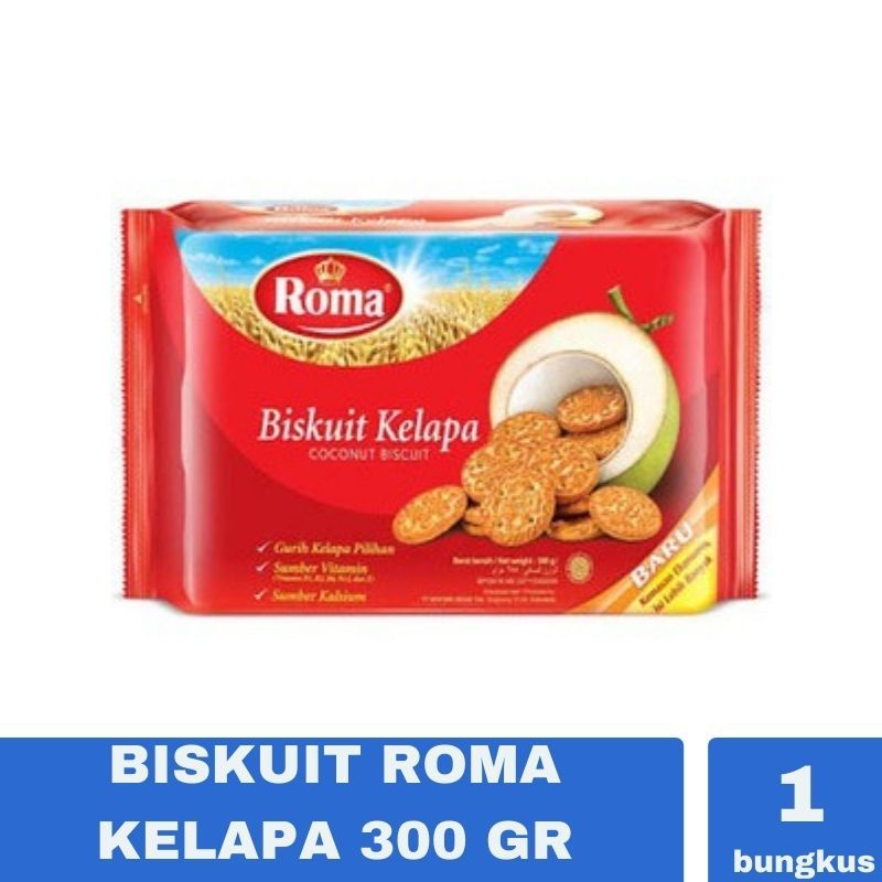 

Biskuit Roma Kelapa 300 gr