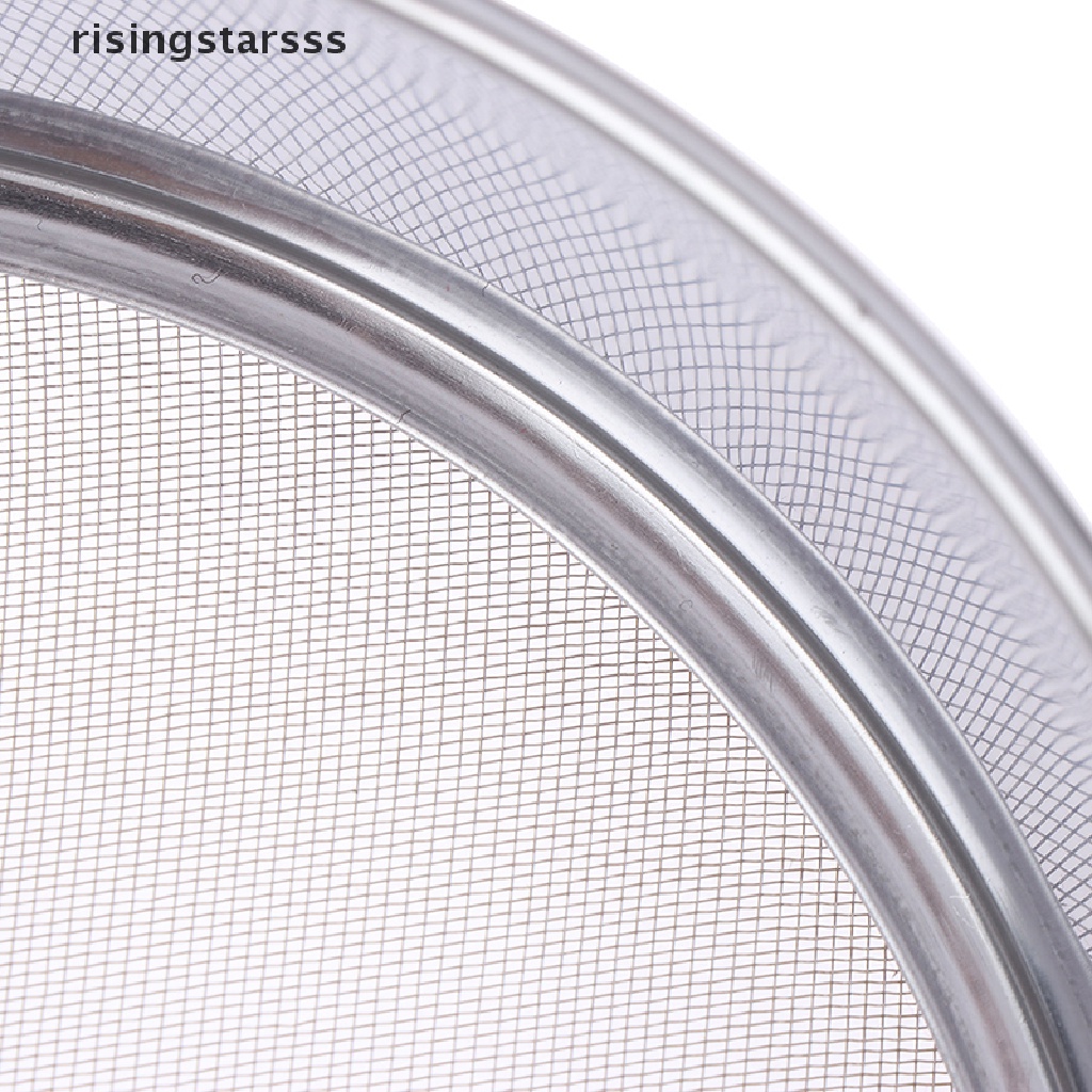 Rsid Span-new Stainless Steel Jaring Halus Saringan Minyak Tepung Colander Sifter Sieve Untuk Dapur