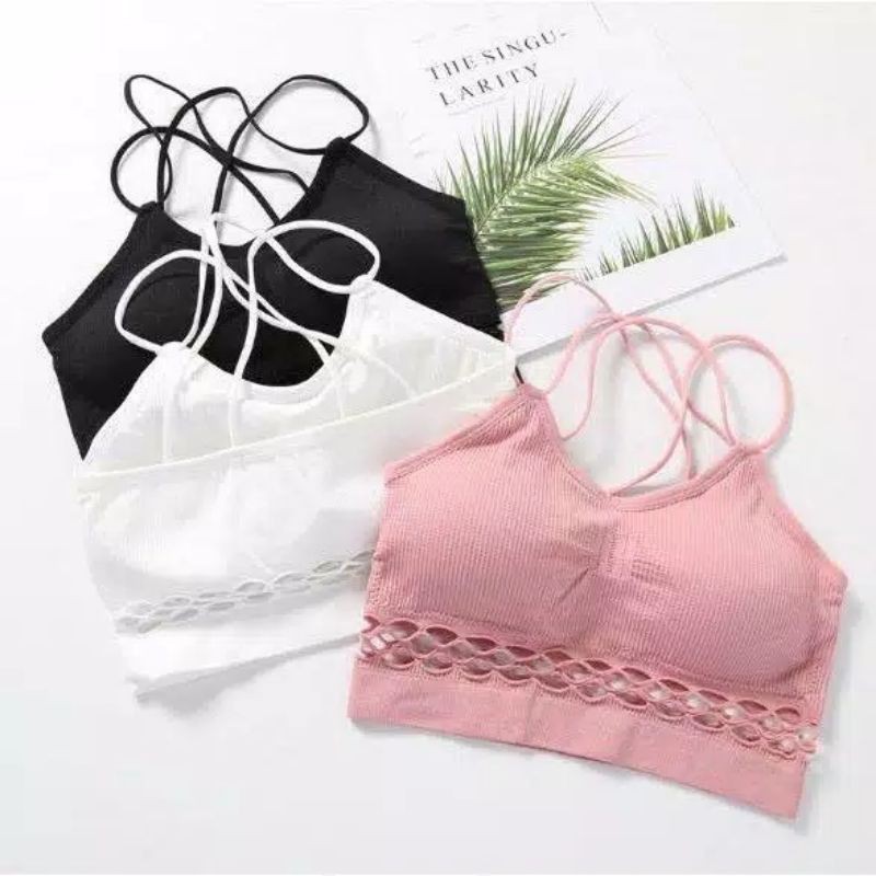 Bra wanita Bra yoga import