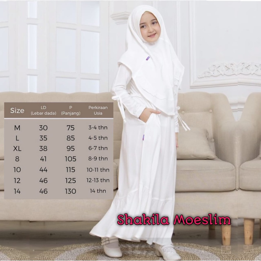 Gamis Anak Perempuan Gamis Anak Warna Putih Anak 1-10 Tahun Gamis Putih Manasik Haji Anak Gamis Manasik Anak Putih Set Jilbab Gamis Putih Anak  Perempuan Umur 11 12 Tahun Tanggung RemajaGamis Putih Anak Tanggung Baju Gamis Putih Anak Perempuan Gamis Anak