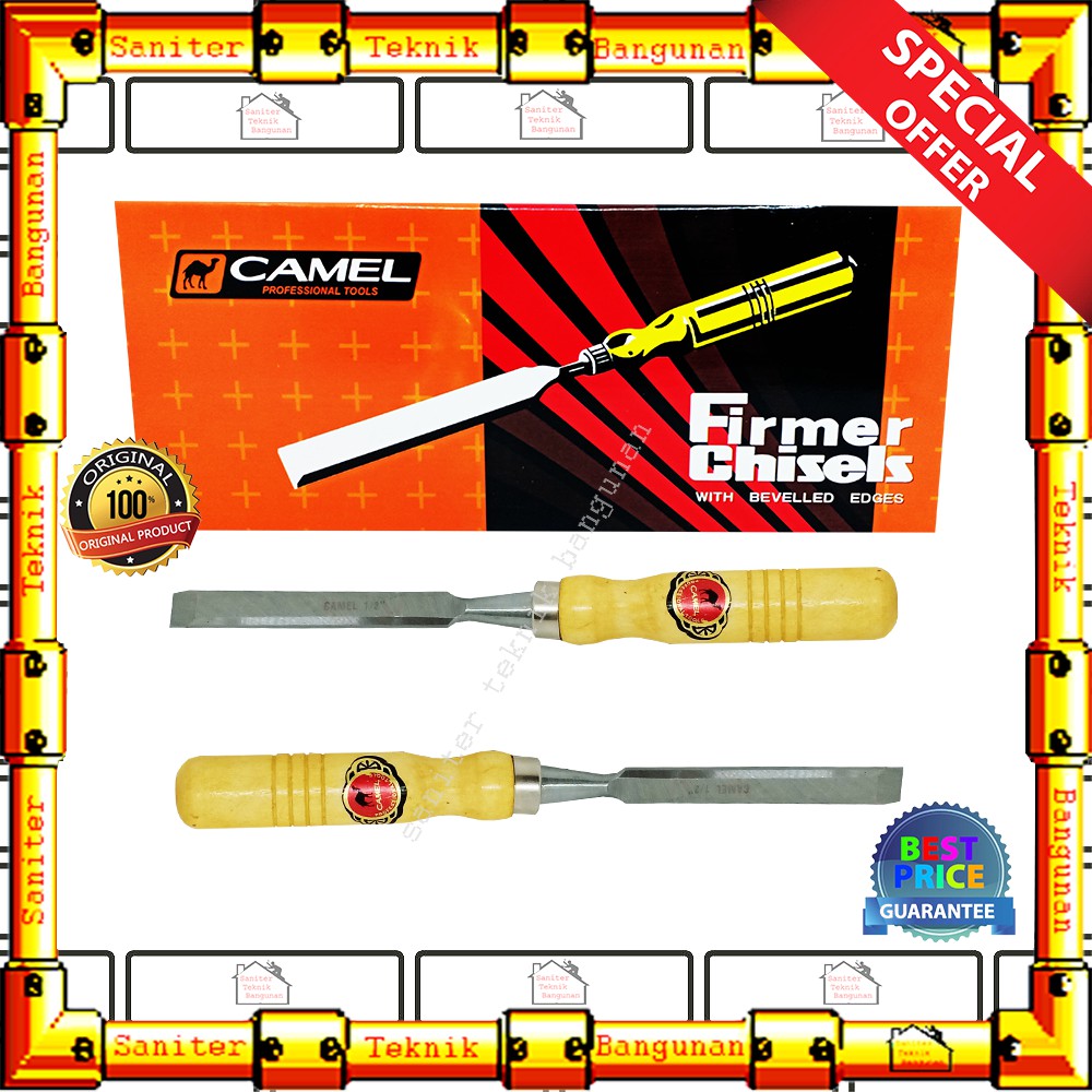 Pahat Kayu 1/2&quot; Inch Camel