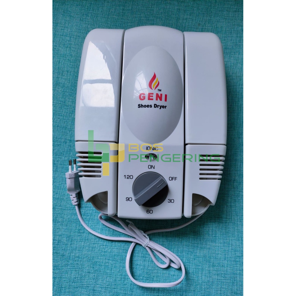 Mesin Pengering Sepatu &amp; Helm Merk Geni T3A-280 Ionizer Anti Bakteri