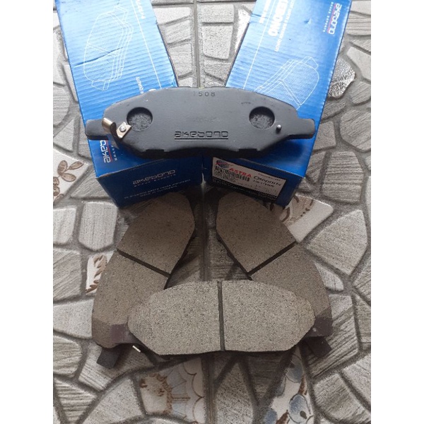 Brakepad/Kampas rem depan Grand Livina L11/2011-18 Original Akebono