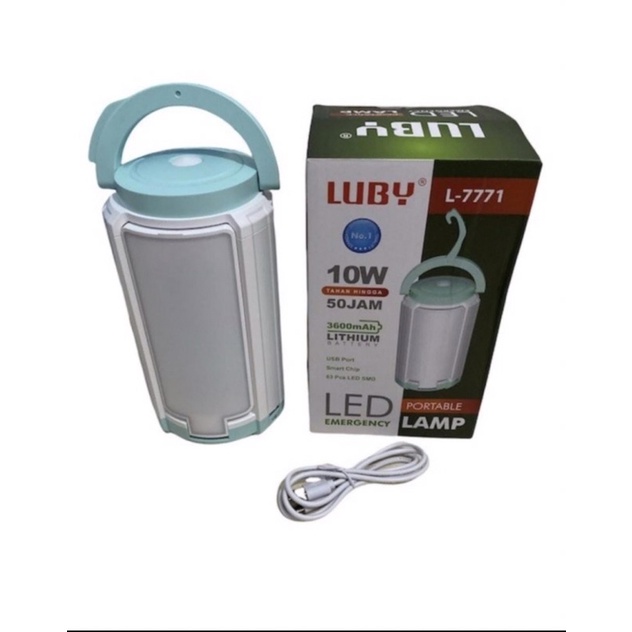 Lampu Darurat Emergency LED LUBY L 7771 10W Murah Meriah