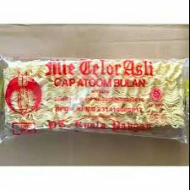 

Mie telor Asli cap Atoom Bulan 200 gram