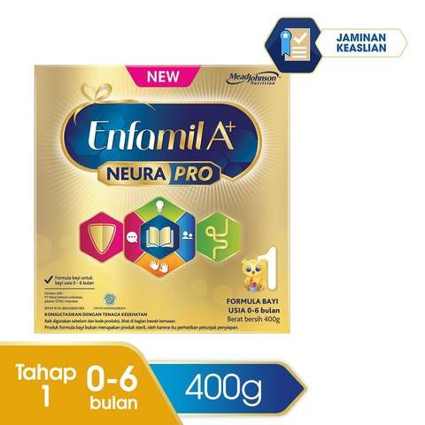 Makassar ! Enfamil A+ 1 400gr Box Susu Bayi Enfagrow Enfamil tahap 1 400g