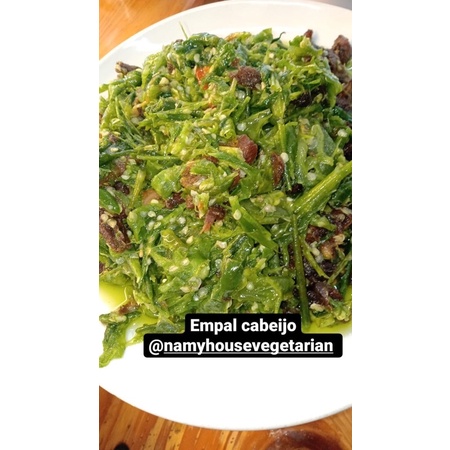 

Empal Cabe Hijau Vegan Namy House