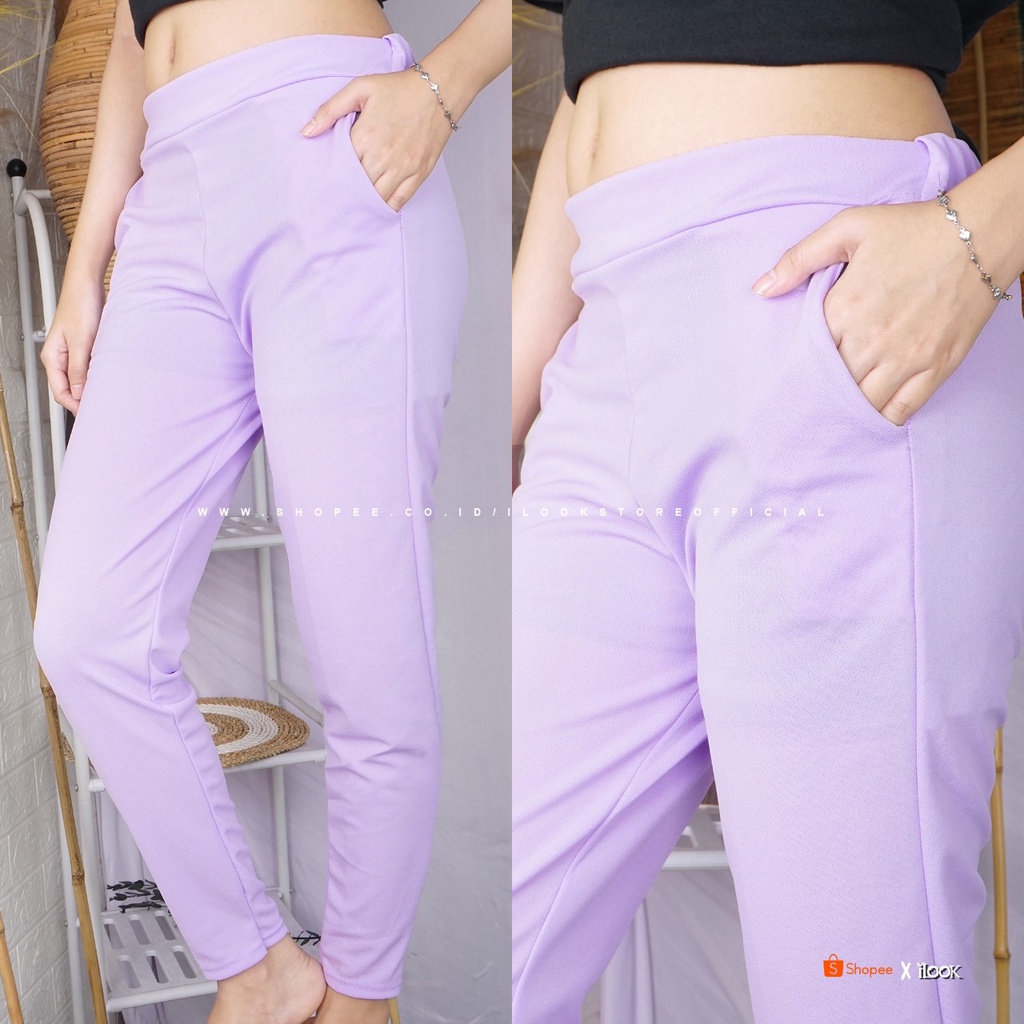 ilook | Cello Pants | Celana Panjang Basic | Celana Kantor | Celana Panjang Polos