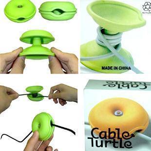 Alat Merapikan / Penggulung Kabel Bentuk Kura-Kura