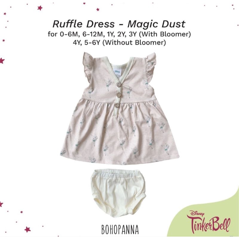 Ruffle Dress Disney Bohopanna B21