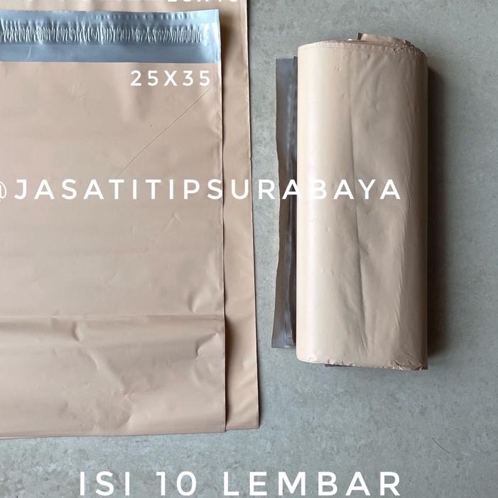 

『Terlaris』 [READY STOCK] 35x45 28x40 25x35 Polymailer Nude / Cokelat Polybag Kantong Amplop Plastik Packing Import Terlaris/MEN SALE/〖COD⭐〗/【Import Terlaris】/〖5.5 COD〗
