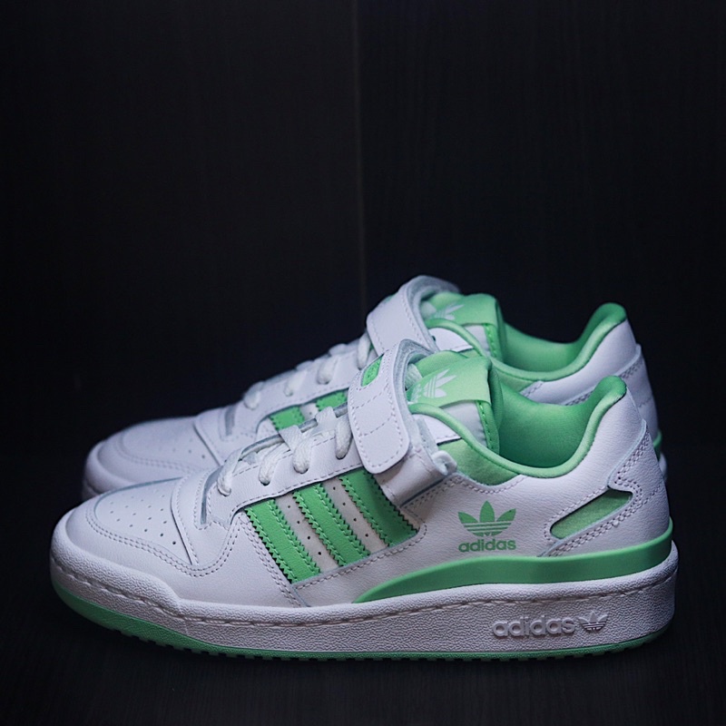 adidas forum low mint green